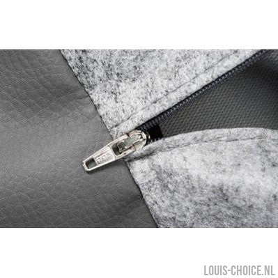 Bia Bed Kunstleer Hoes Hondenmand Grijs-BIA-Louis Choice