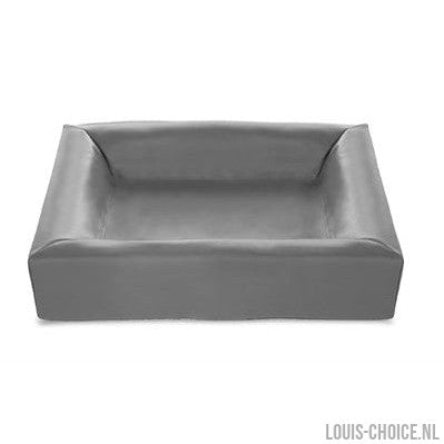 Bia Bed Kunstleer Hoes Hondenmand Grijs-BIA-Louis Choice