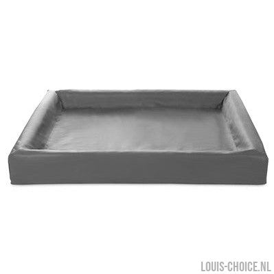 Bia Bed Kunstleer Hoes Hondenmand Grijs-BIA-Louis Choice