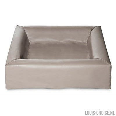 Bia Bed Kunstleer Hoes Hondenmand Taupe-BIA-Louis Choice