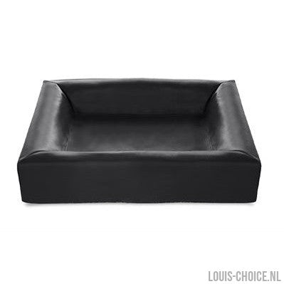 Bia Bed Kunstleer Hoes Hondenmand Zwart-BIA-Louis Choice