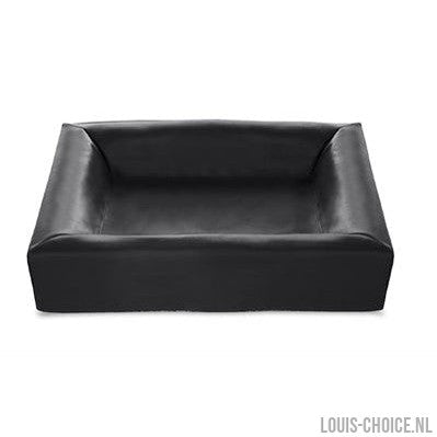 Bia Bed Kunstleer Hoes Hondenmand Zwart-BIA-Louis Choice