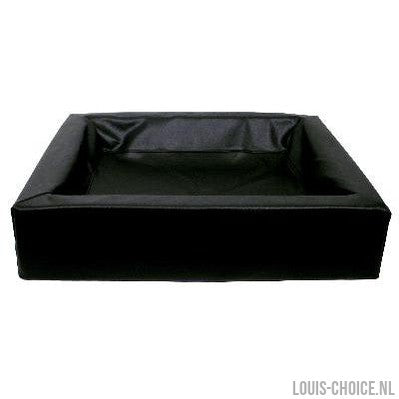 Bia Bed Kunstleer Hoes Hondenmand Zwart-BIA-Louis Choice