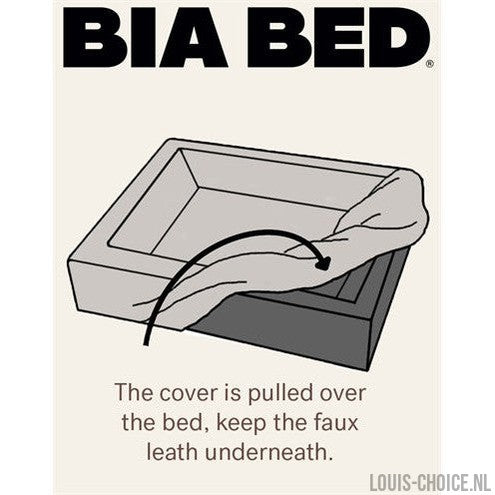 Bia Bed Rib Hoes Hondenmand Zand-BIA-Louis Choice