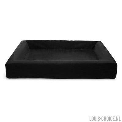 Bia Bed Royal Fluweel Hoes Hondenmand Zwart-BIA-Louis Choice