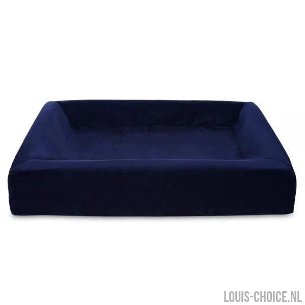 Bia Bed Royal Fluweel Overtrek Hondenmand Navy-BIA BED-Louis Choice
