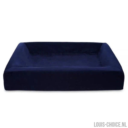 Bia Bed Royal Fluweel Overtrek Hondenmand Navy-BIA BED-Louis Choice