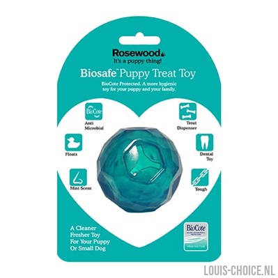 Biosafe Puppy Snack Bal Blauw-BIOSAFE-Louis Choice