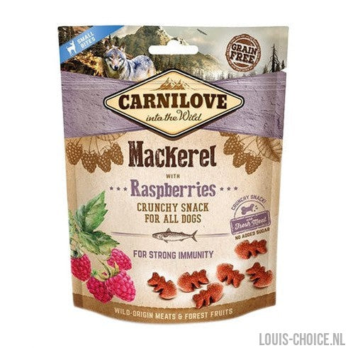 Carnilove Crunchy Snack Makreel / Framboos-CARNILOVE-Louis Choice