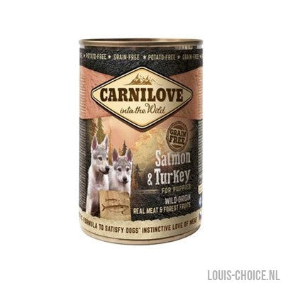 Carnilove Dog Blik Zalm / Kalkoen Voor Puppies-CARNILOVE-Louis Choice