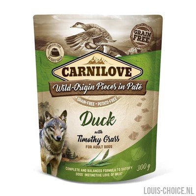 Carnilove Dog Pouch Eend / Timothy Gras-CARNILOVE-Louis Choice
