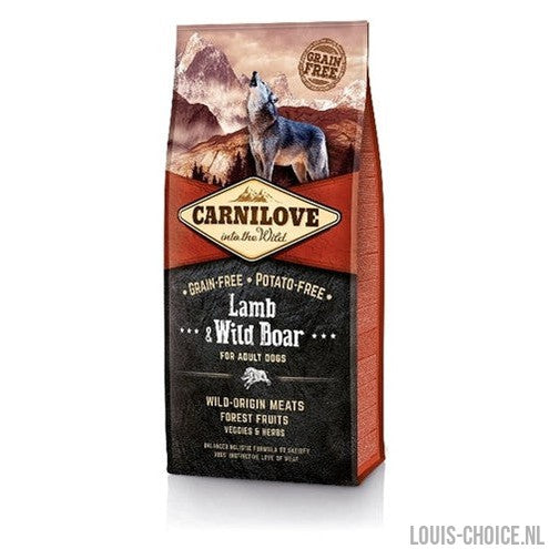 Carnilove Lamb / Wild Boar Adult-CARNILOVE-Louis Choice