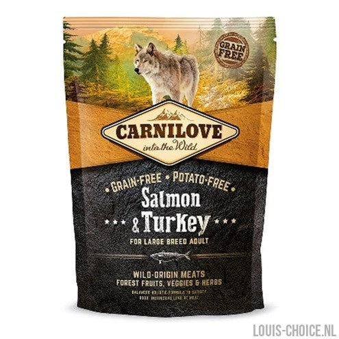 Carnilove Salmon / Turkey Adult Large Breed-CARNILOVE-Louis Choice