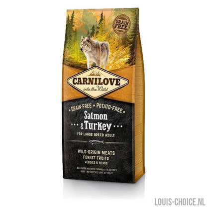 Carnilove Salmon / Turkey Adult Large Breed-CARNILOVE-Louis Choice