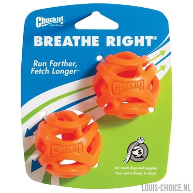 Chuckit Breathe Right Fetch Bal Oranje-CHUCKIT-Louis Choice