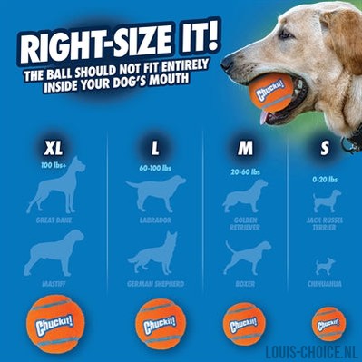 Chuckit Tennisbal-CHUCKIT-Louis Choice