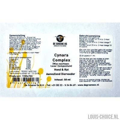 De Groene Os Cynara Complex Hond / Kat-DE GROENE OS-Louis Choice