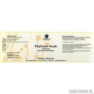 De Groene Os Psyllium Husk Hond / Kat-DE GROENE OS-Louis Choice