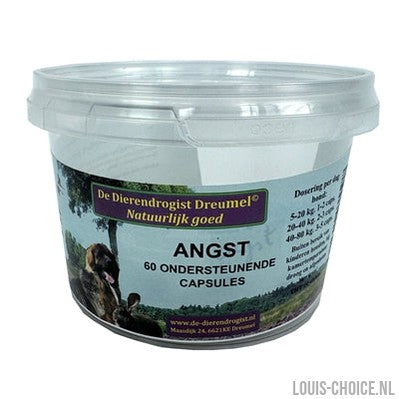 Dierendrogist Bij Angst Capsules-DIERENDROGIST-Louis Choice