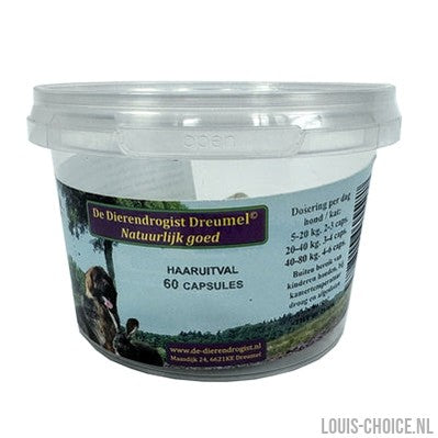 Dierendrogist Bij Haaruitval Capsules-DIERENDROGIST-Louis Choice