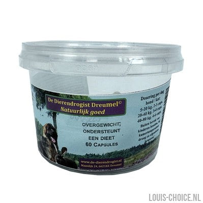 Dierendrogist Bij Overgewicht Capsules-DIERENDROGIST-Louis Choice