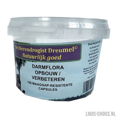 Dierendrogist Darmflora Opbouw / Verbeterend Capsules-DIERENDROGIST-Louis Choice