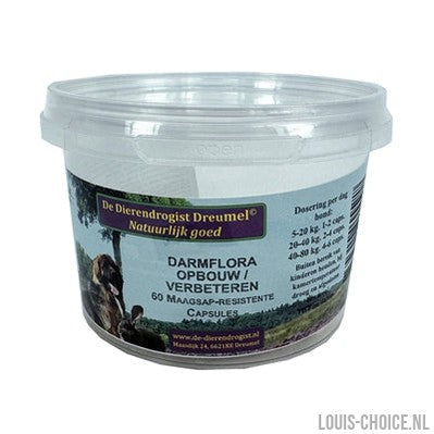 Dierendrogist Darmflora Opbouw / Verbeterend Capsules-DIERENDROGIST-Louis Choice