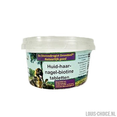 Dierendrogist Huid-Haar-Nagel-Biotine Tabletten-DIERENDROGIST-Louis Choice