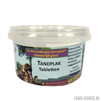 Dierendrogist Tandplak Tabletten-DIERENDROGIST-Louis Choice
