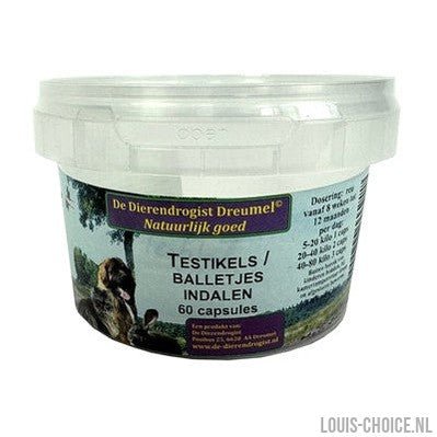 Dierendrogist Testikels Indalen Capsules-DIERENDROGIST-Louis Choice