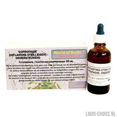 Dierendrogist World Of Herbs Fytotherapie Coprofagie Ontlasting Eten-DIERENDROGIST-Louis Choice