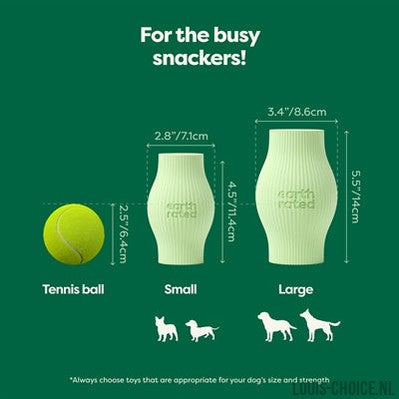 Earth Rated Treat Toy Rubber-EARTH RATED-Louis Choice