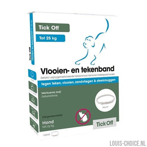 Emax Tick Off Tekenband Kleine Tot Middelgrote Hond-EMAX-Louis Choice