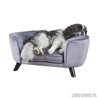 Enchanted Pet Enchanted Hondenmand / Sofa Romy Pewter Grijs-ENCHANTED PET-Louis Choice