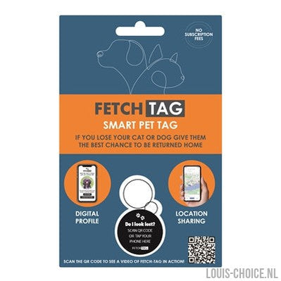 Fetch Tag Smart Pet Tag-FETCH TAG-Louis Choice