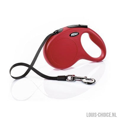 Flexi Rollijn Classic Tape Rood-FLEXI-Louis Choice