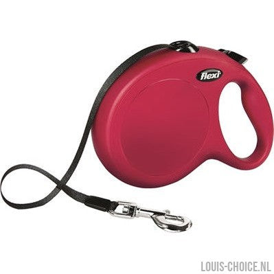 Flexi Rollijn Classic Tape Rood-FLEXI-Louis Choice