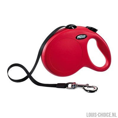 Flexi Rollijn Classic Tape Rood-FLEXI-Louis Choice