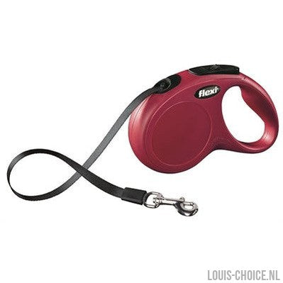 Flexi Rollijn Classic Tape Rood-FLEXI-Louis Choice
