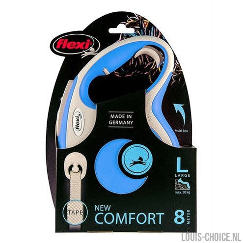 Flexi Rollijn New Comfort Tape Blauw-FLEXI-Louis Choice