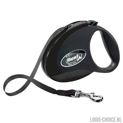 Flexi Rollijn Style Tape Zwart-FLEXI-Louis Choice