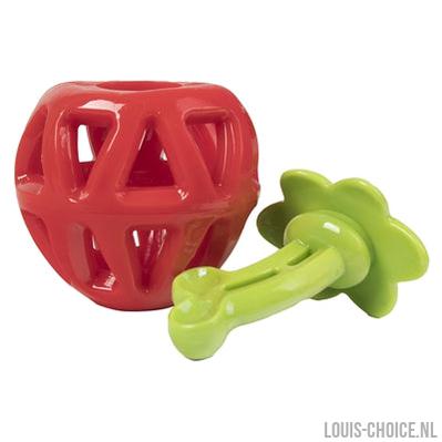 Fofos Fruity-Bites Treat Dispenser Aardbei-FOFOS-Louis Choice