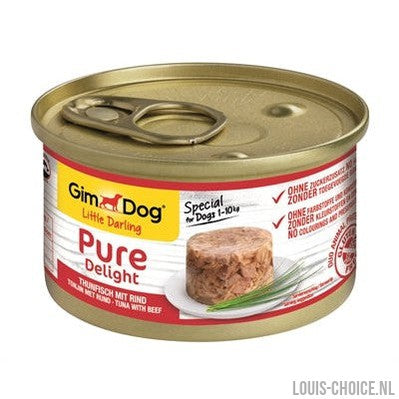 Gimdog Little Darling Pure Delight Tonijn / Rund-GIMDOG-Louis Choice