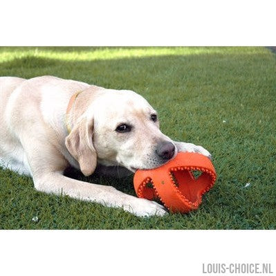 Happy Pet Grubber Interactieve Voetbal Oranje-HAPPY PET-Louis Choice