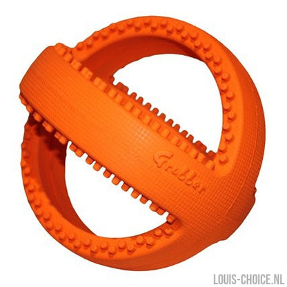 Happy Pet Grubber Interactieve Voetbal Oranje-HAPPY PET-Louis Choice