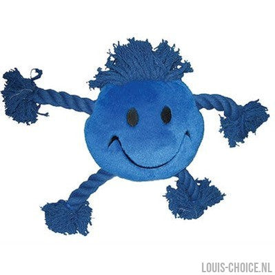 Happy Pet Happy Faces Pluche Smiley Blauw-HAPPY PET-Louis Choice