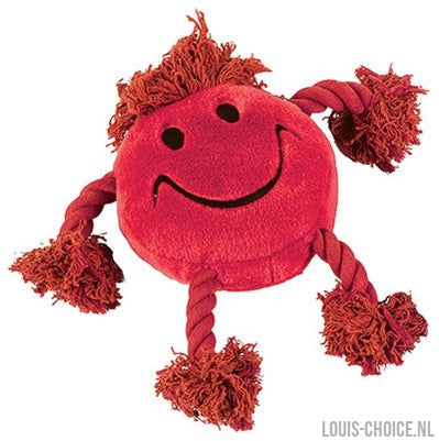 Happy Pet Happy Faces Pluche Smiley Rood-HAPPY PET-Louis Choice