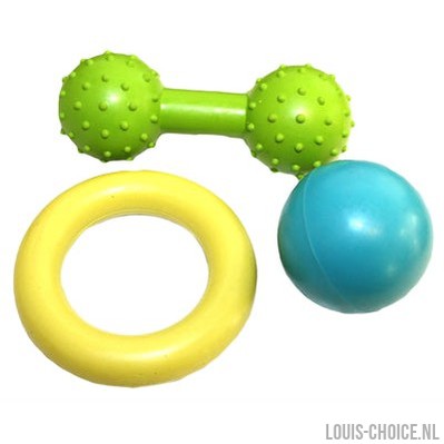 Happy Pet Little Rascals 3St Rubber Multipack-HAPPY PET-Louis Choice