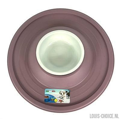 Happy Pet Mad About Pets Voerbak / Drinkbak Volcano Blush Roze-HAPPY PET-Louis Choice