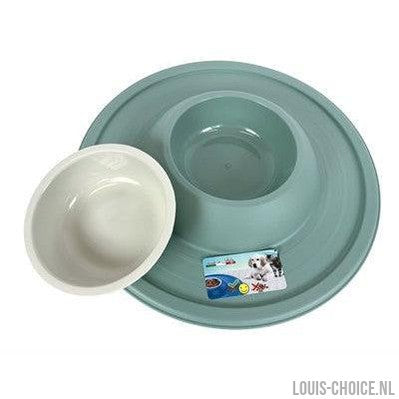 Happy Pet Mad About Pets Voerbak / Drinkbak Volcano Salie Groen-HAPPY PET-Louis Choice